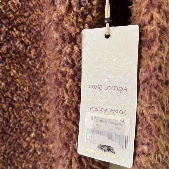 NWT Dylan Mock Neck Soho Sherpa - Picture 4 of 5
